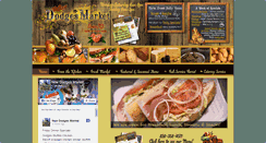 Desktop Screenshot of dodgesmarket.com